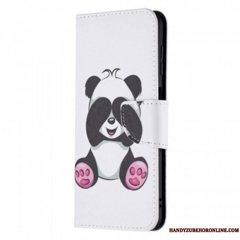 Flip Cover Samsung Galaxy M32 Panda Sjov