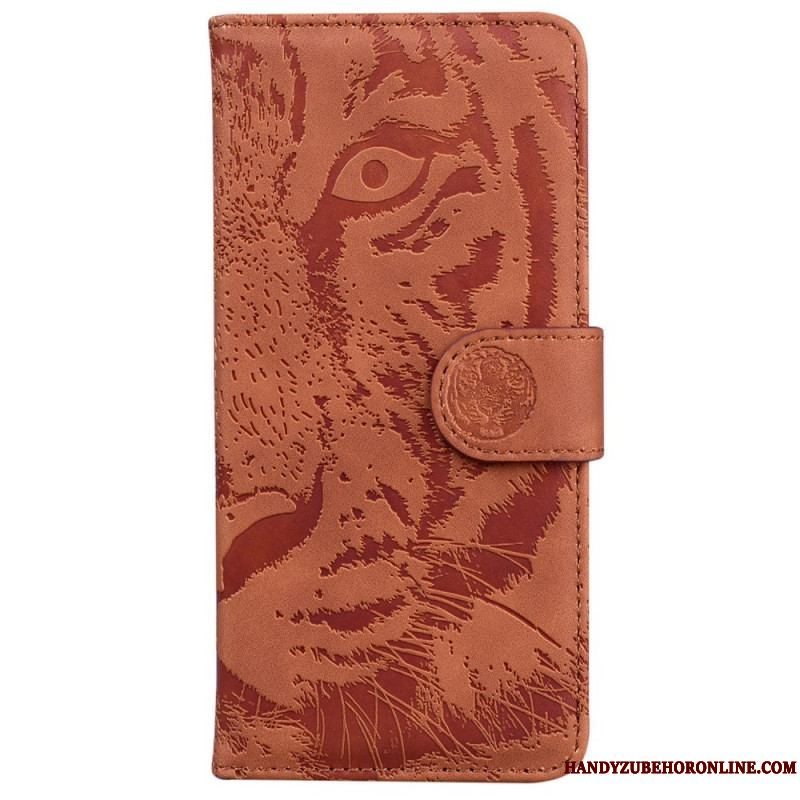 Flip Cover Samsung Galaxy M33 5G Tiger Print