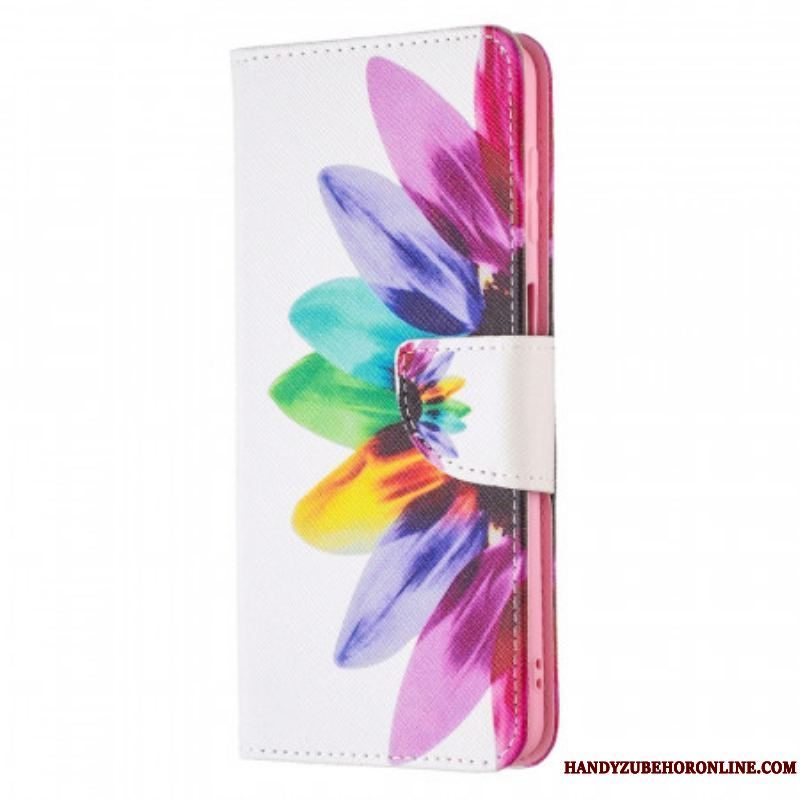 Flip Cover Samsung Galaxy M52 5G Blomst