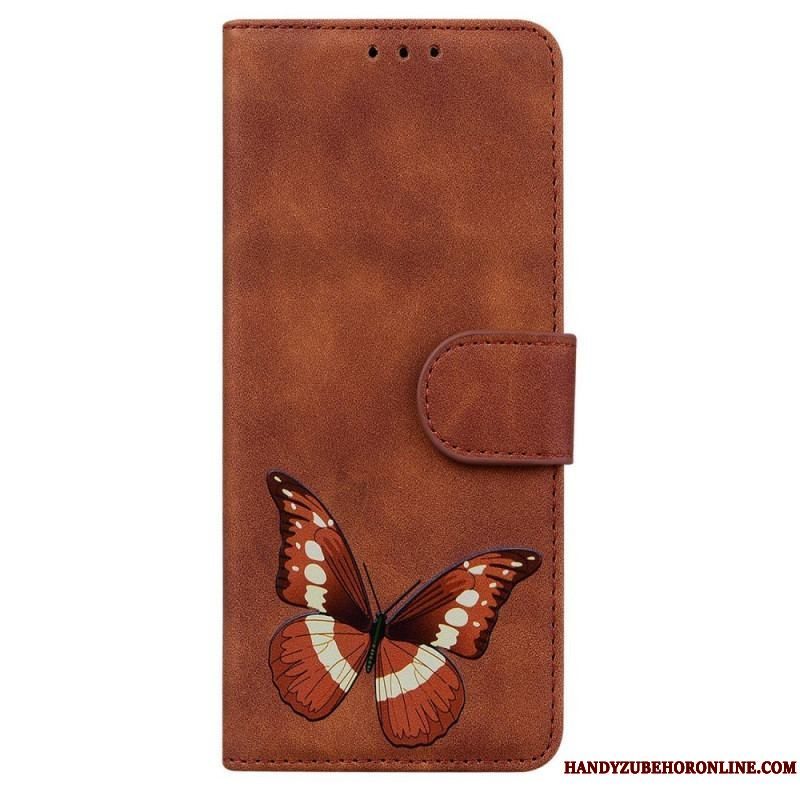 Flip Cover Samsung Galaxy M53 5G Sommerfugl