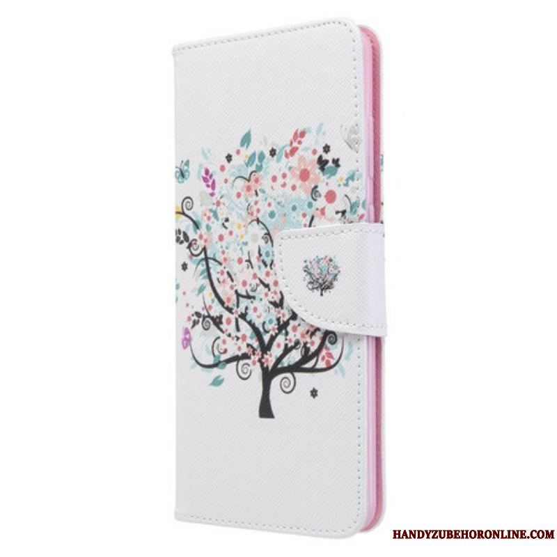 Flip Cover Samsung Galaxy S20 Plus / S20 Plus 5G Blomstret Træ