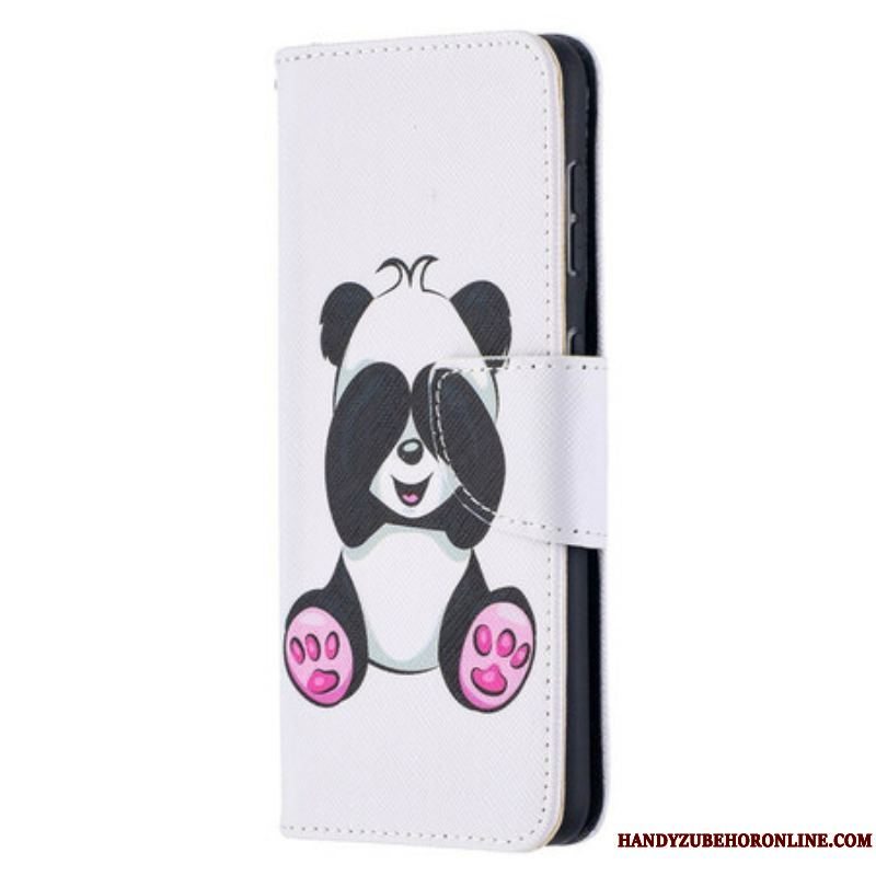 Flip Cover Samsung Galaxy S21 5G Panda Sjov