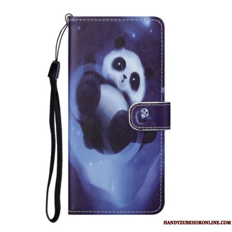 Flip Cover Samsung Galaxy S21 5G Panda Space