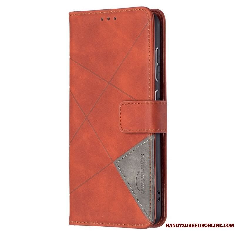 Flip Cover Samsung Galaxy S21 FE Binfen Farvetrekanter