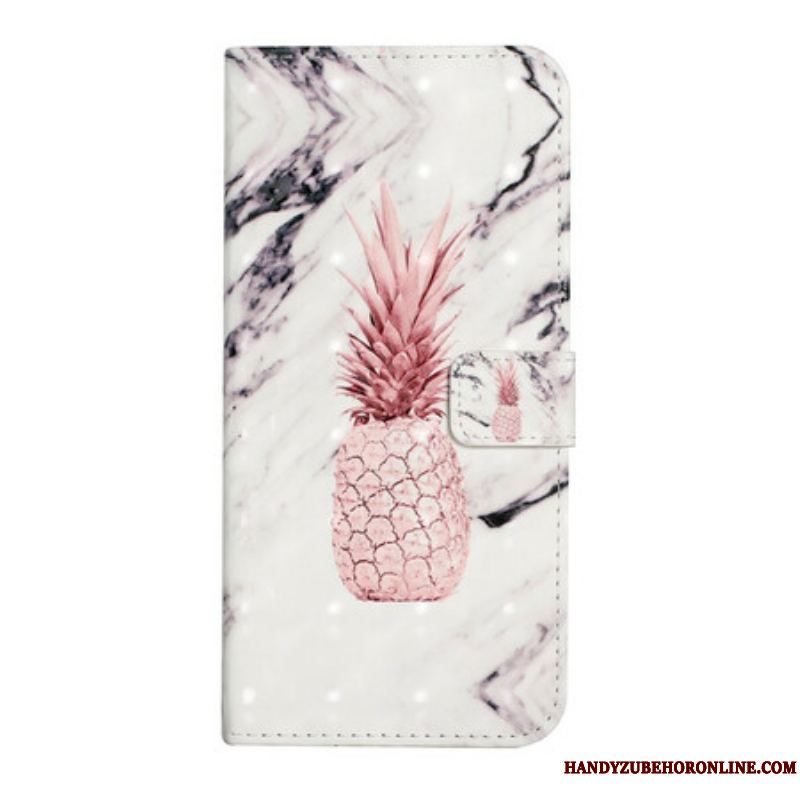 Flip Cover Samsung Galaxy S21 FE Let Plet Ananas