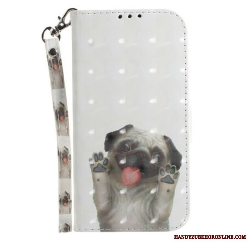 Flip Cover Samsung Galaxy S21 FE Med Snor Elsker My Dog Thong