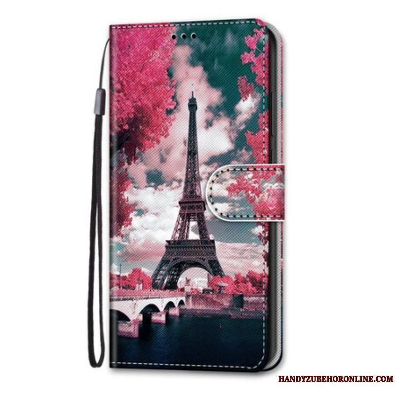 Flip Cover Samsung Galaxy S21 Plus 5G Paris I Blomst