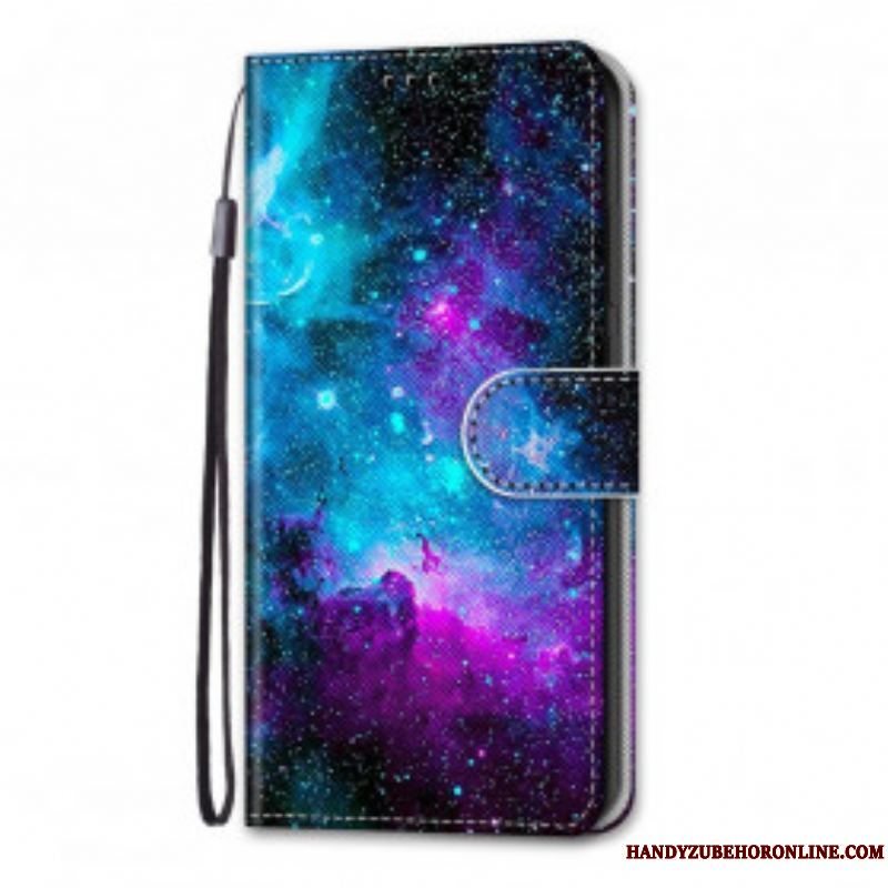 Flip Cover Samsung Galaxy S21 Ultra 5G Kosmisk Himmel