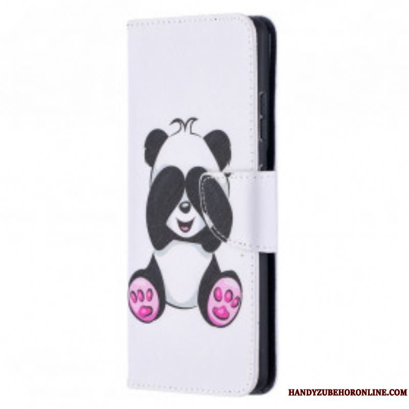 Flip Cover Samsung Galaxy S21 Ultra 5G Panda Sjov