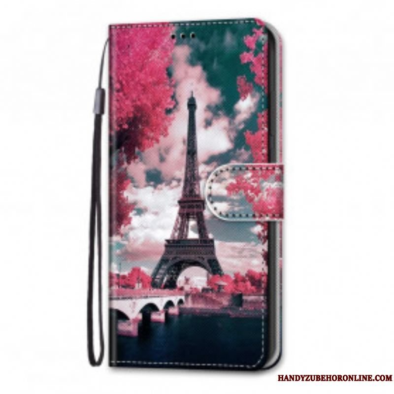 Flip Cover Samsung Galaxy S21 Ultra 5G Paris I Blomst