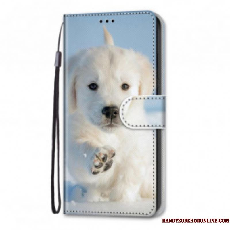 Flip Cover Samsung Galaxy S21 Ultra 5G Sød Hund