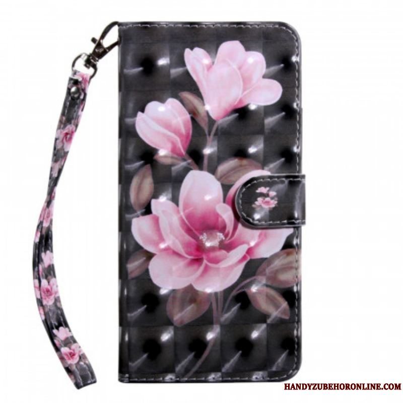 Flip Cover Samsung Galaxy S22 5G Blomstre Blomster