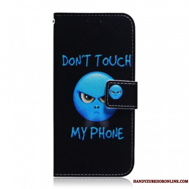 Flip Cover Samsung Galaxy S22 5G Emoji Telefon