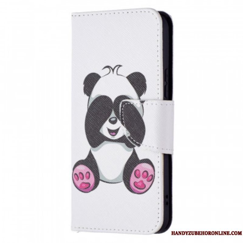 Flip Cover Samsung Galaxy S22 5G Panda Sjov