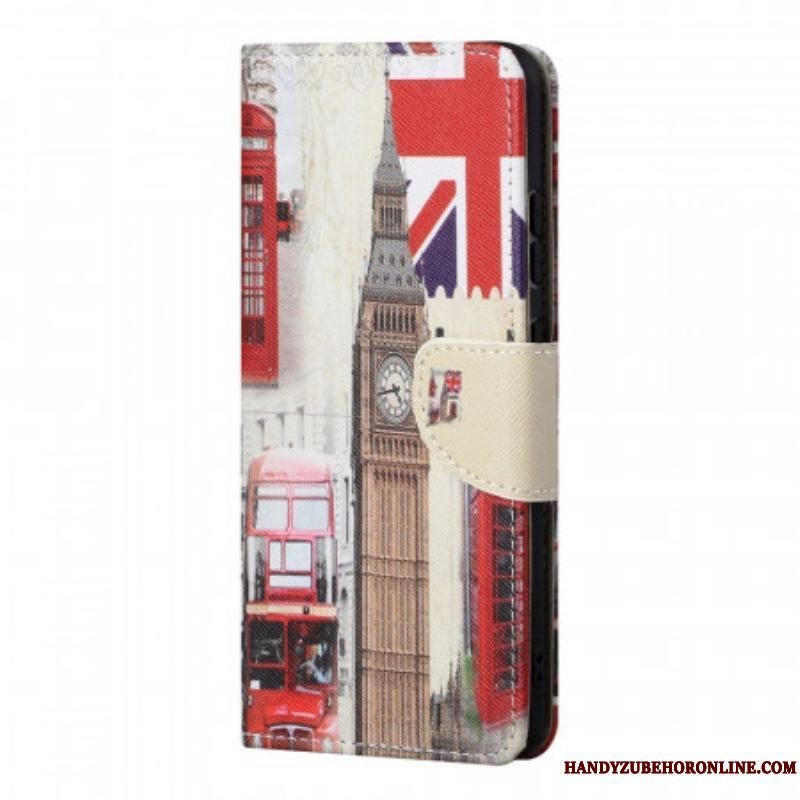 Flip Cover Samsung Galaxy S22 Ultra 5G London Liv