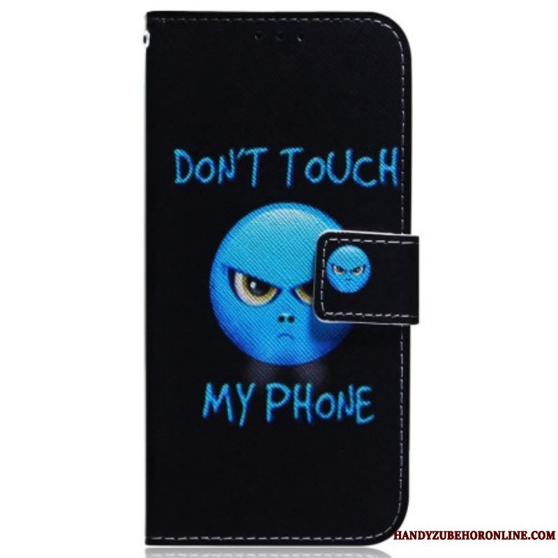 Flip Cover Samsung Galaxy S23 5G Emoji Telefon