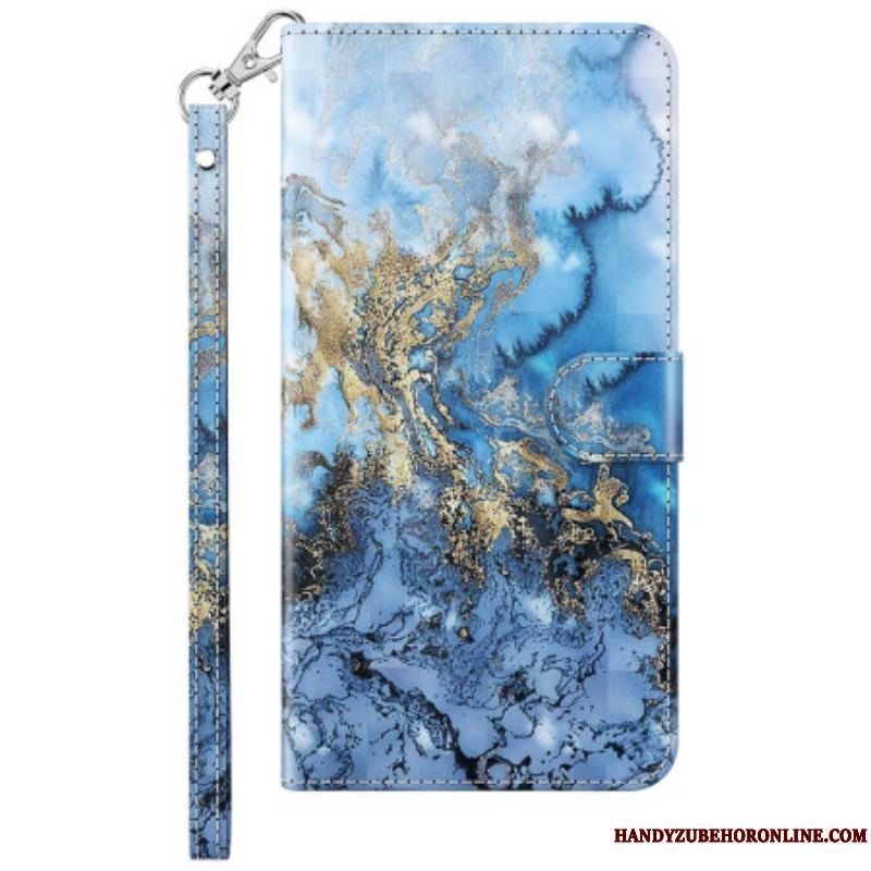 Flip Cover Samsung Galaxy S23 5G Med Snor Rem Art