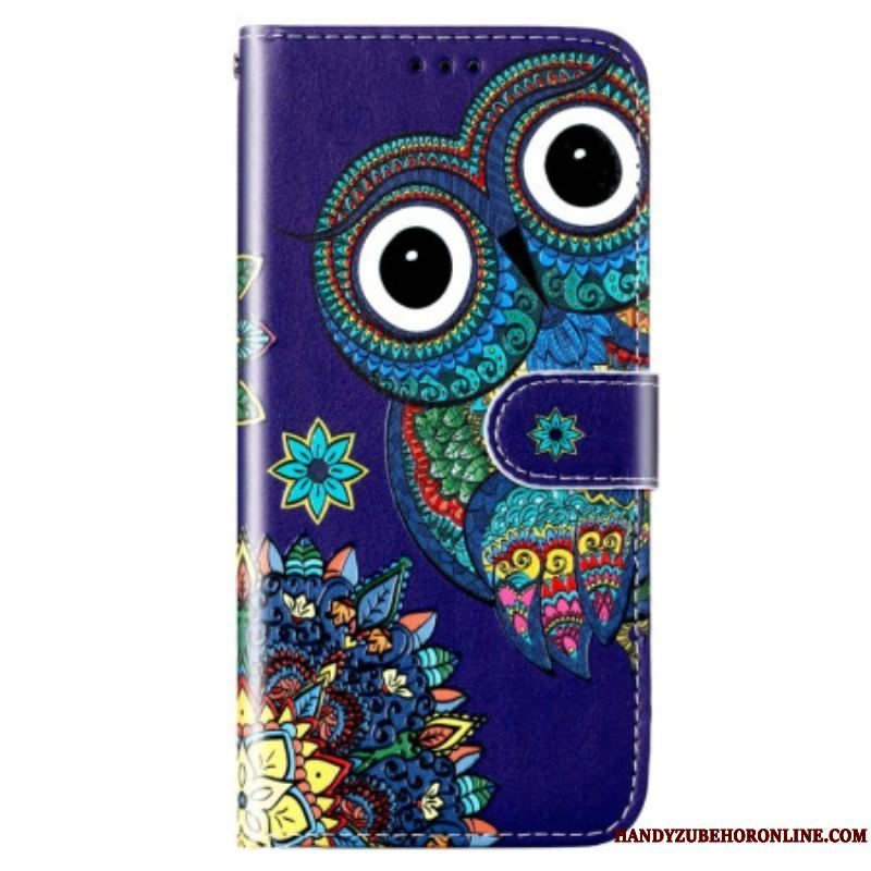 Flip Cover Samsung Galaxy S23 Plus 5G Med Snor Stringugle