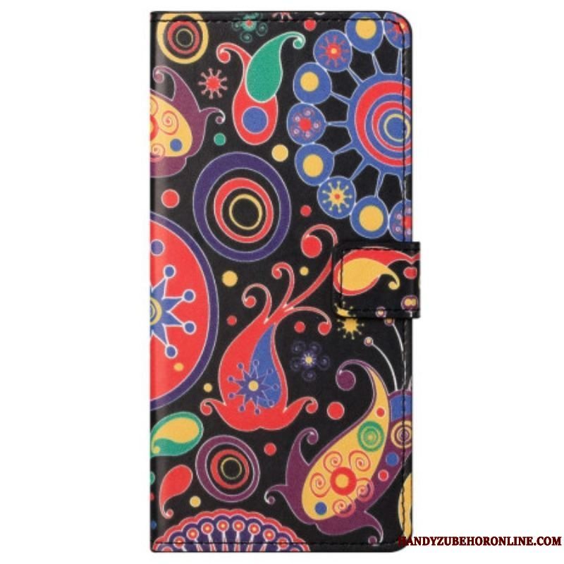 Flip Cover Samsung Galaxy S23 Plus 5G Paisley