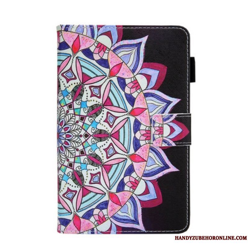 Flip Cover Samsung Galaxy Tab A7 Lite Grafisk Mandala