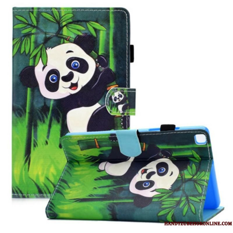 Flip Cover Samsung Galaxy Tab A7 Lite Panda