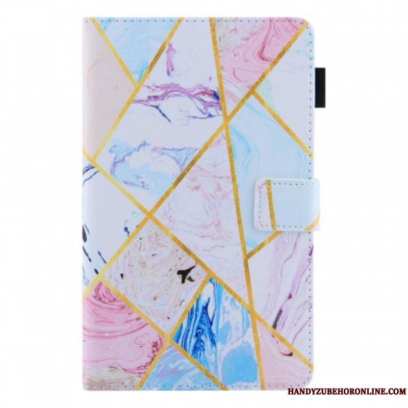 Flip Cover Samsung Galaxy Tab A8 (2021) Marmor Indflydelse