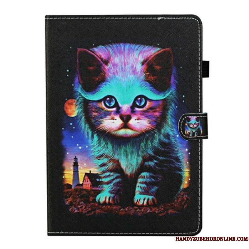 Flip Cover Samsung Galaxy Tab S8 / Tab S7 Elektrisk Kat