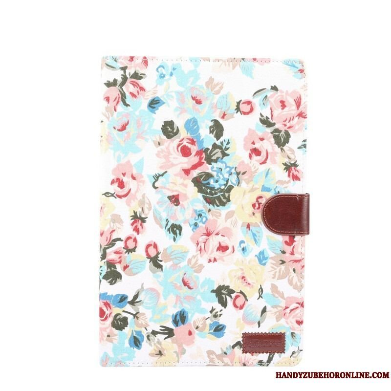 Flip Cover Samsung Galaxy Tab S8 / Tab S7 Frihedsblomster