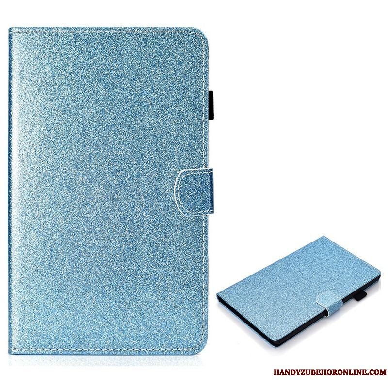 Flip Cover Samsung Galaxy Tab S8 / Tab S7 Glitrende Glitter