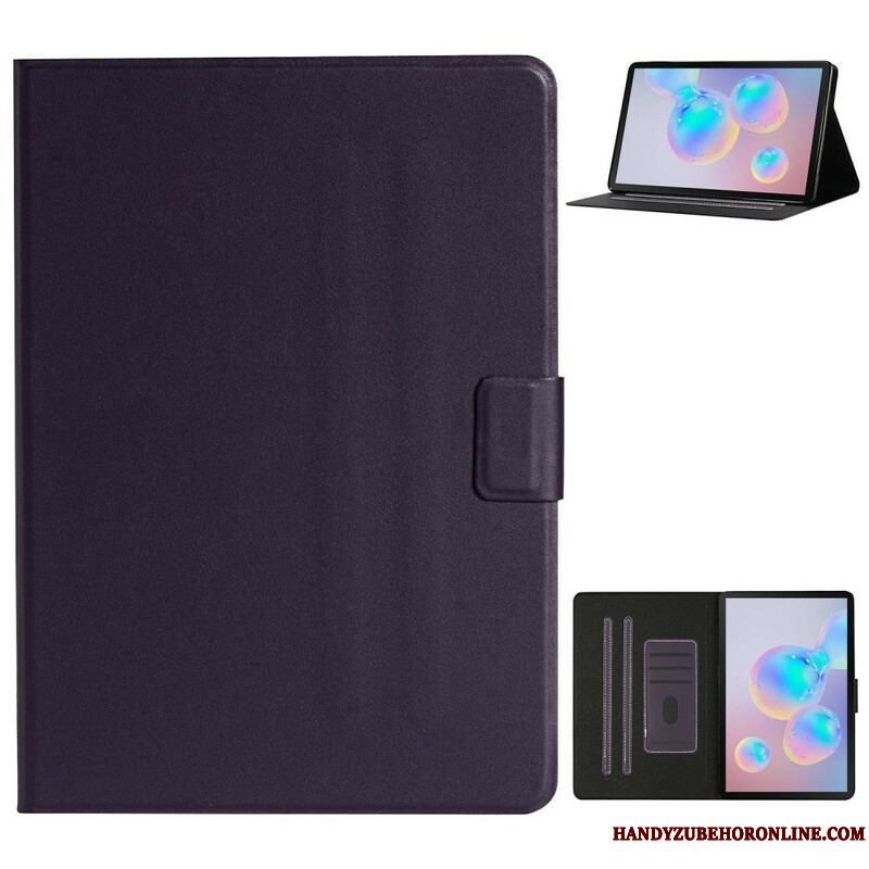 Flip Cover Samsung Galaxy Tab S8 / Tab S7 Klassisk Kunstlæder