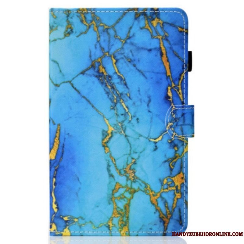 Flip Cover Samsung Galaxy Tab S8 / Tab S7 Marmor Stil