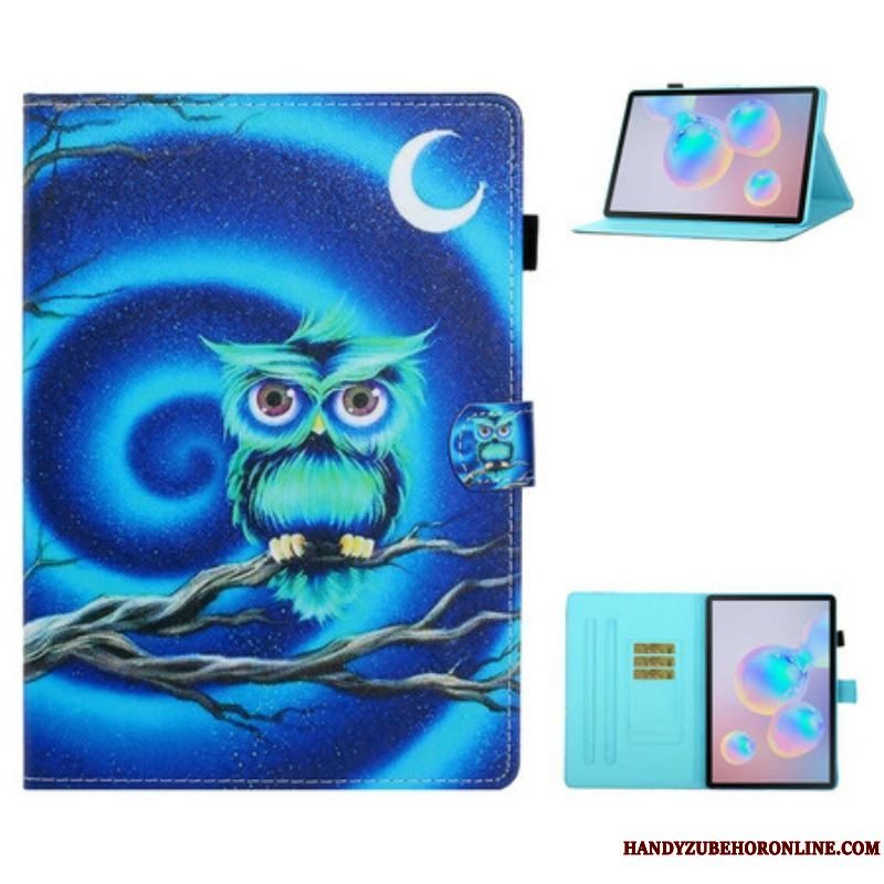 Flip Cover Samsung Galaxy Tab S8 / Tab S7 Sjov Ugle