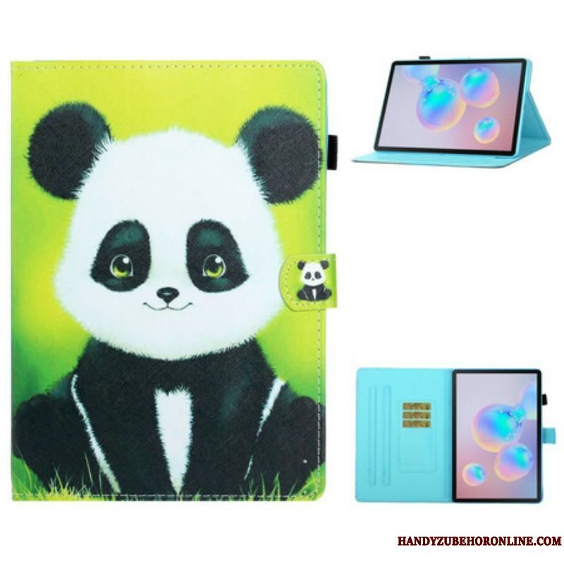 Flip Cover Samsung Galaxy Tab S8 / Tab S7 Sød Panda