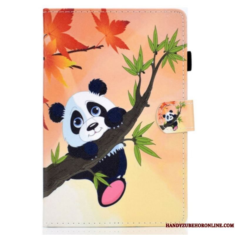 Flip Cover Samsung Galaxy Tab S8 / Tab S7 Sød Panda