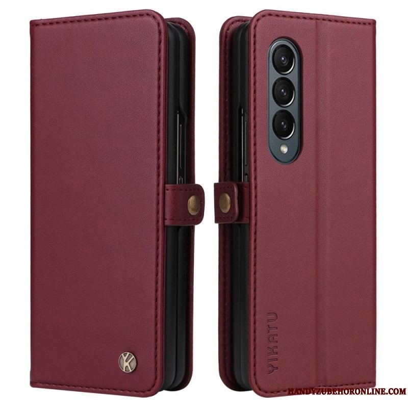 Flip Cover Samsung Galaxy Z Fold 4 Yikatu Yk-001