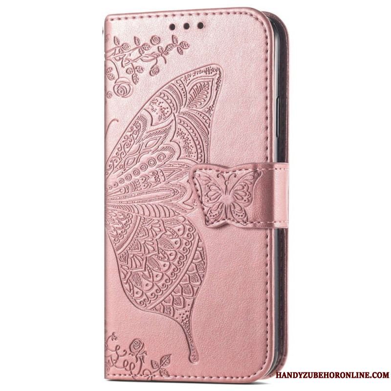 Flip Cover Sony Xperia 1 IV Barok Sommerfugl