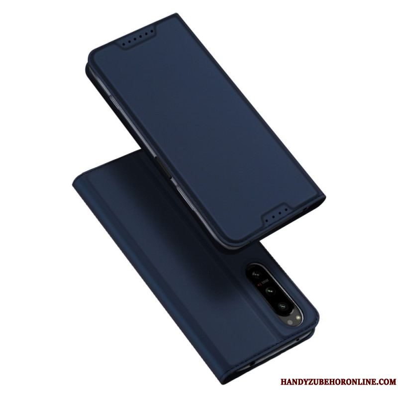 Flip Cover Sony Xperia 5 IV Skin Pro Dux Ducis