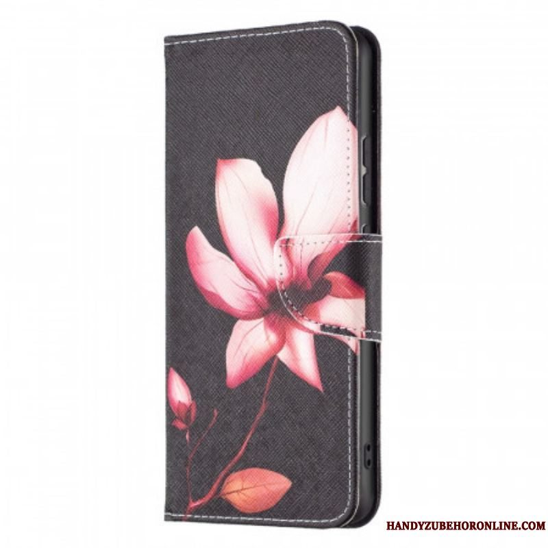 Flip Cover Xiaomi 12 / 12X Lyserød Blomst
