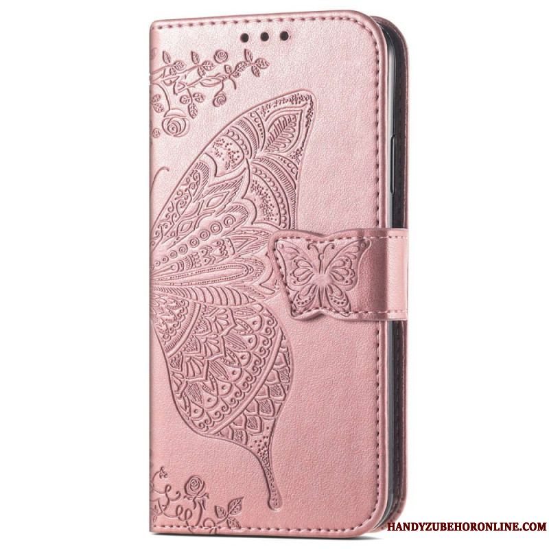 Flip Cover Xiaomi 12T / 12T Pro Barok Sommerfugl