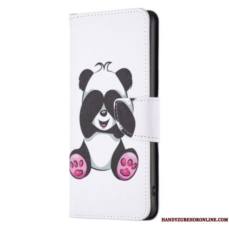 Flip Cover Xiaomi 12T / 12T Pro Panda Sjov