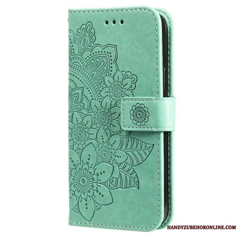 Flip Cover Xiaomi 13 Pro Med Snor Strappy Mandala