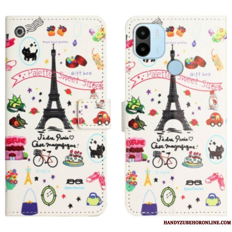 Flip Cover Xiaomi Redmi A1 Paris Fejrer