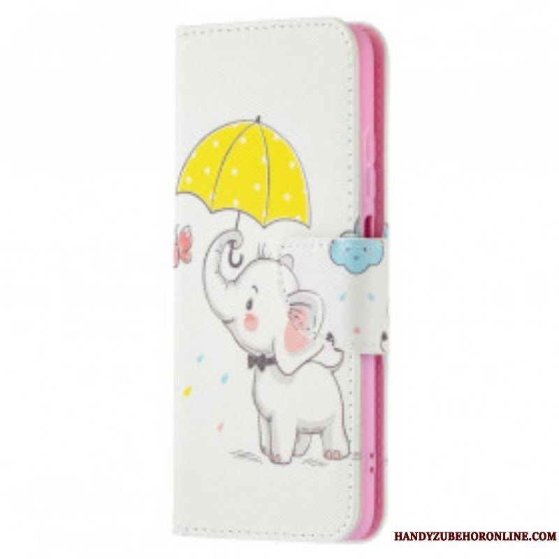 Flip Cover Xiaomi Redmi Note 10 / 10S Baby Elefant