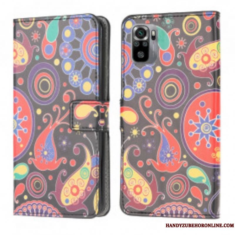 Flip Cover Xiaomi Redmi Note 10 / 10S Galaxy Design