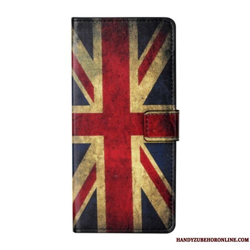 Flip Cover Xiaomi Redmi Note 10 5G England Flag