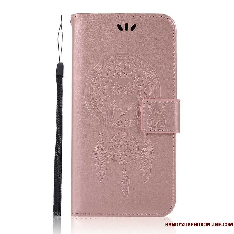 Flip Cover Xiaomi Redmi Note 10 5G Ugle Drømmefanger