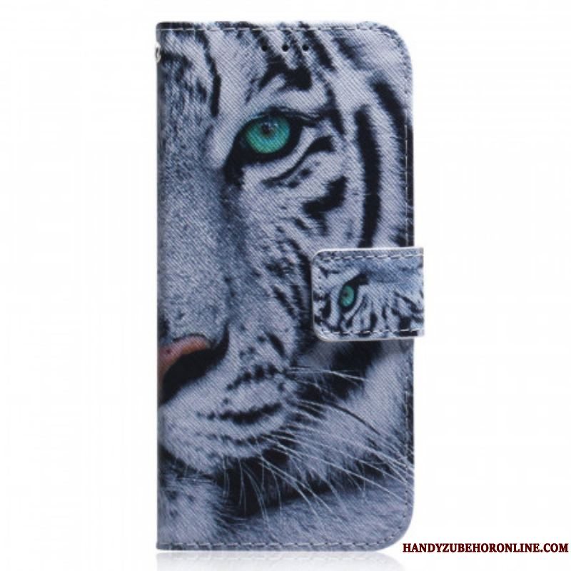 Flip Cover Xiaomi Redmi Note 11 / 11S Tiger Ansigt