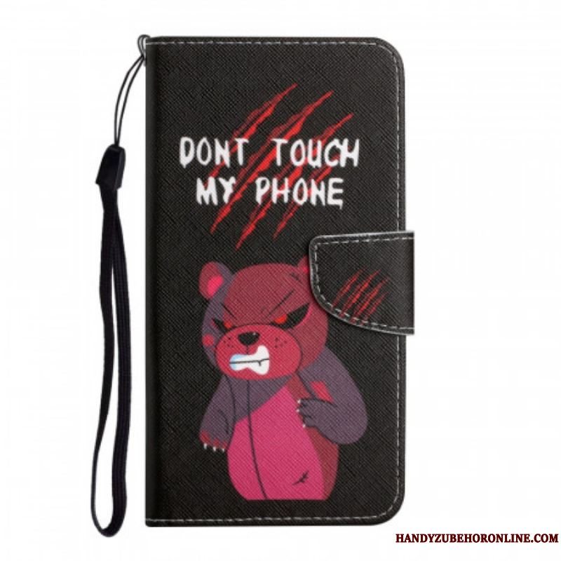Flip Cover Xiaomi Redmi Note 11 Pro Plus 5G Bear Rør Ikke Ved Min Telefon