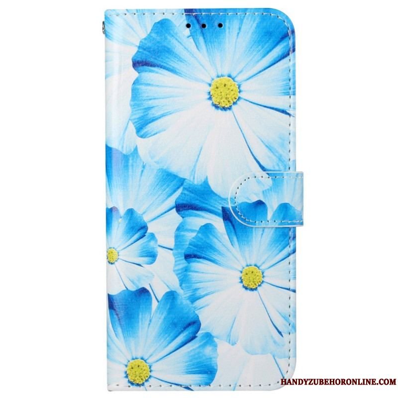 Flip Cover Xiaomi Redmi Note 11 Pro Plus 5G Blomsterstilen