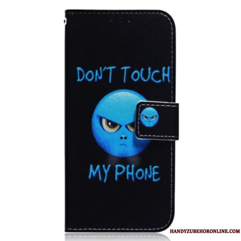 Flip Cover Xiaomi Redmi Note 12 4G Emoji Telefon